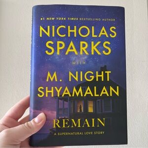 Remain by Nicholas Sparks Book & M. Night Shyamalan